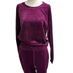 GAP New Velour Set- Crew Neck Pullover and Jogger Set NWT